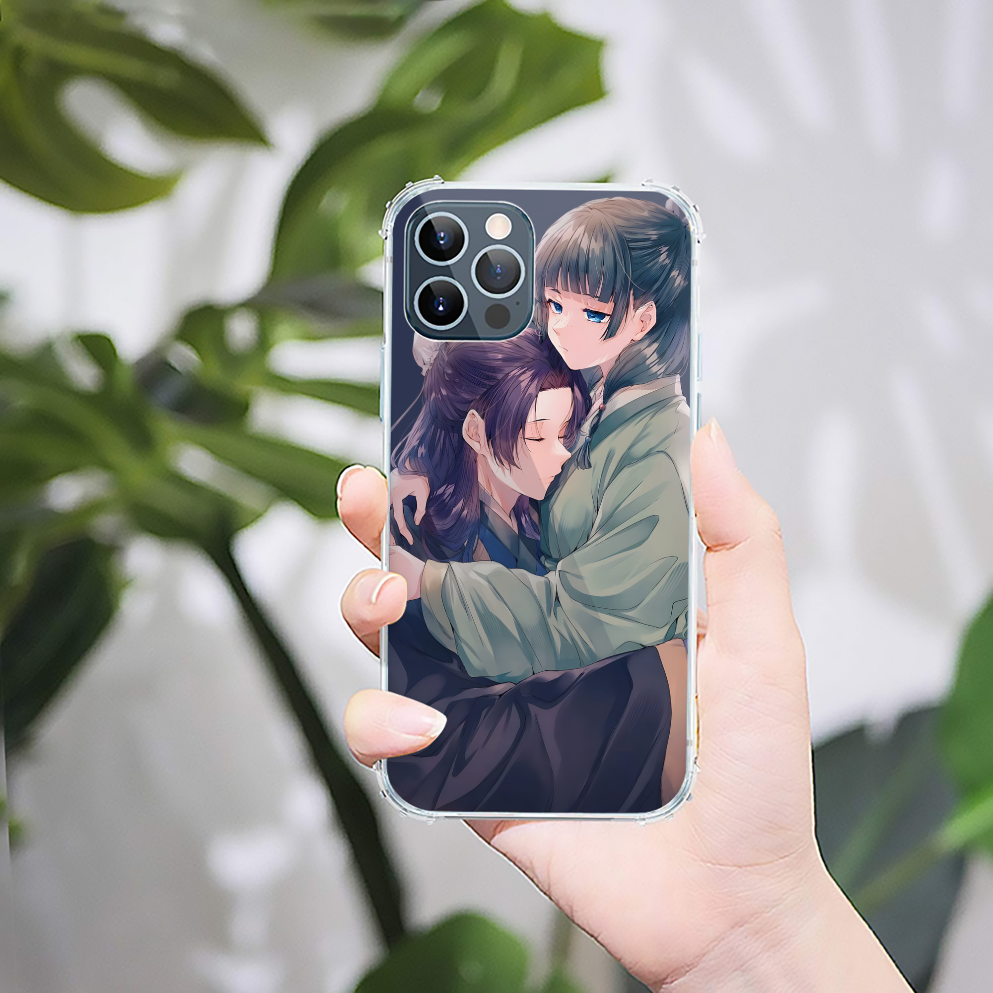 （画像用） 薬屋のひとりごと The Apothecary Diaries 【iPhone 12シリーズ対応】透明スマホケース（クリアソフトケース）